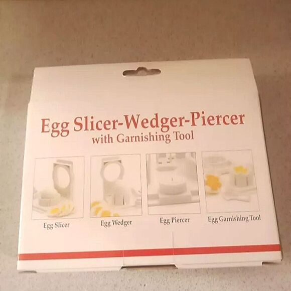 Norpro Egg Slicer- Wedger- Piercer with Garnishing Tool -  NWOT - Picture 4 of 4